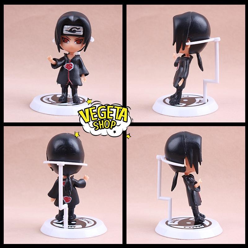 Mô hình Naruto - Set 6 nhân vật Uchiha Itachi Uzumaki Naruto Nagato Pain Hatake Kakashi Hidan - Cao 7cm