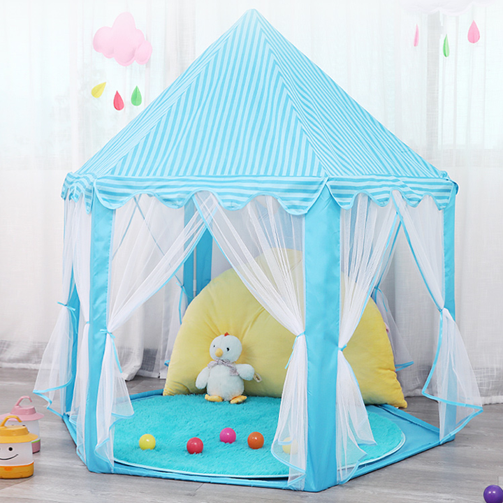 Lều Lâu Đài Công Chúa Lục Giác Cho Bé