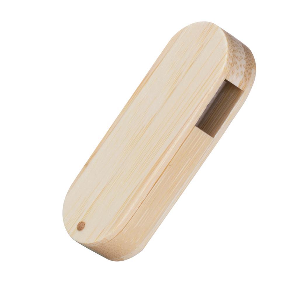 Wood Rotatable Mini USB 2.0 Flash Drive Thumb Drives Memory Stick