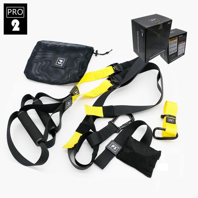 Bộ dây kháng lực đa năng tập thể hình TRX Suspension Traning pro P1, P2, P3 SPORTY dùng tập Gym và Yoga