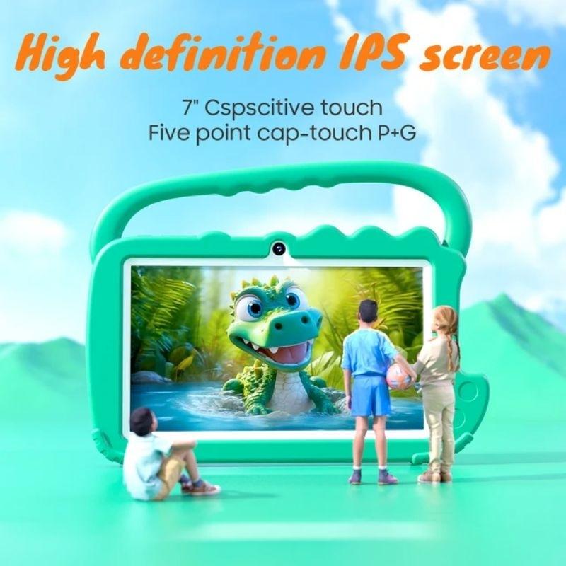 Máy tính bảng cho trẻ em chống sốc 7 inch TEKKIN TI-868 cpu 4 nhân 2gb 32gb - hàng nhập khẩu