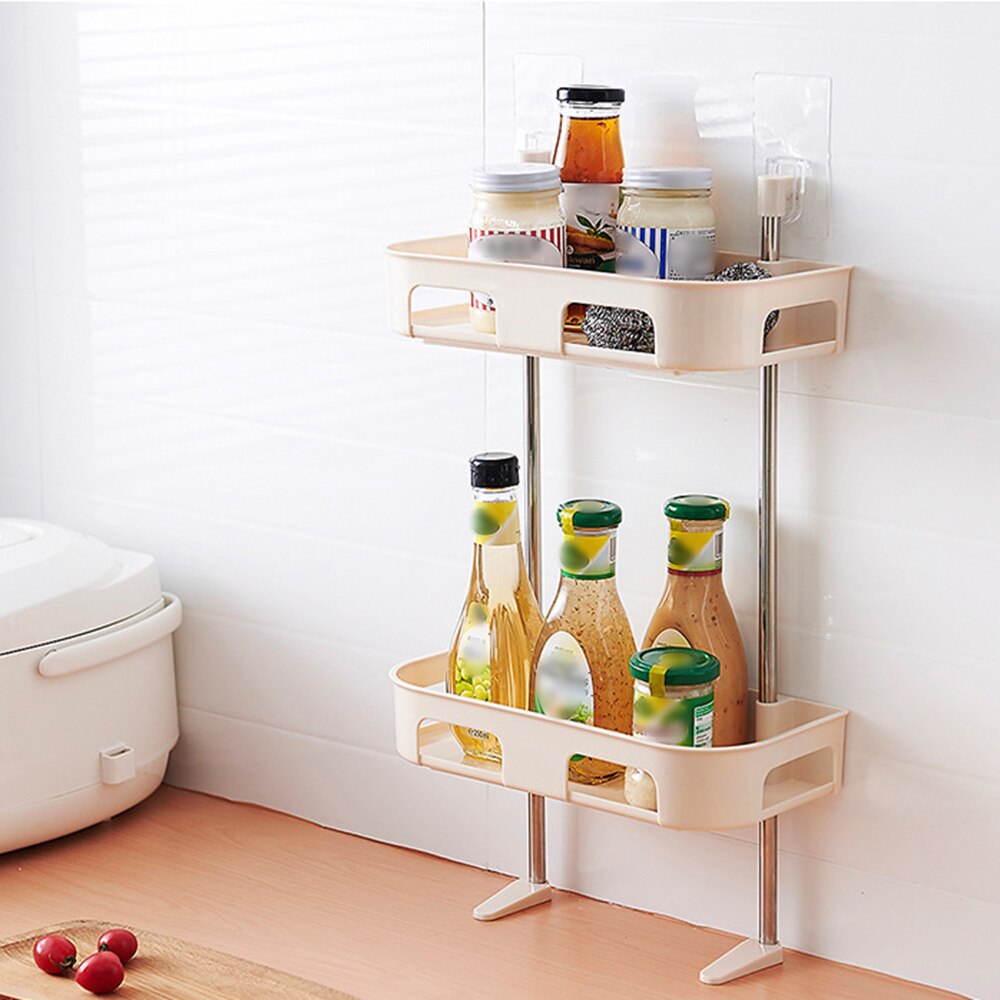 Giá kệ để đồ sau bồn cầu vệ sinh 2 tầng