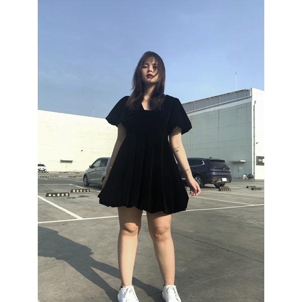 Đầm nhung bí reine bigsize