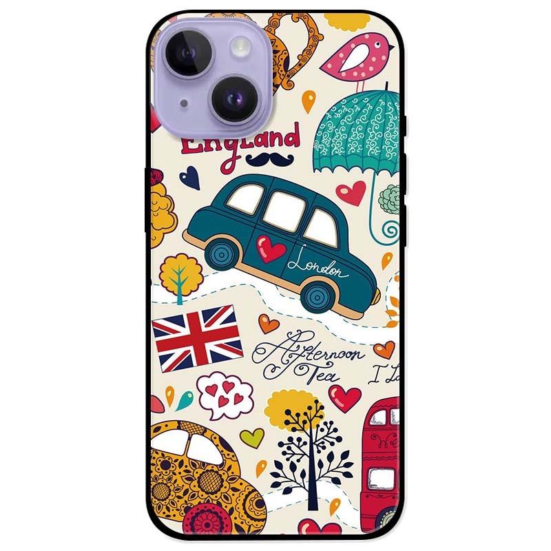 Ốp lưng dành cho Iphone 14 - Iphone 14 Plus - Iphone 14 Pro - Iphone 14 Pro Max - Họa Tiết Englanddd