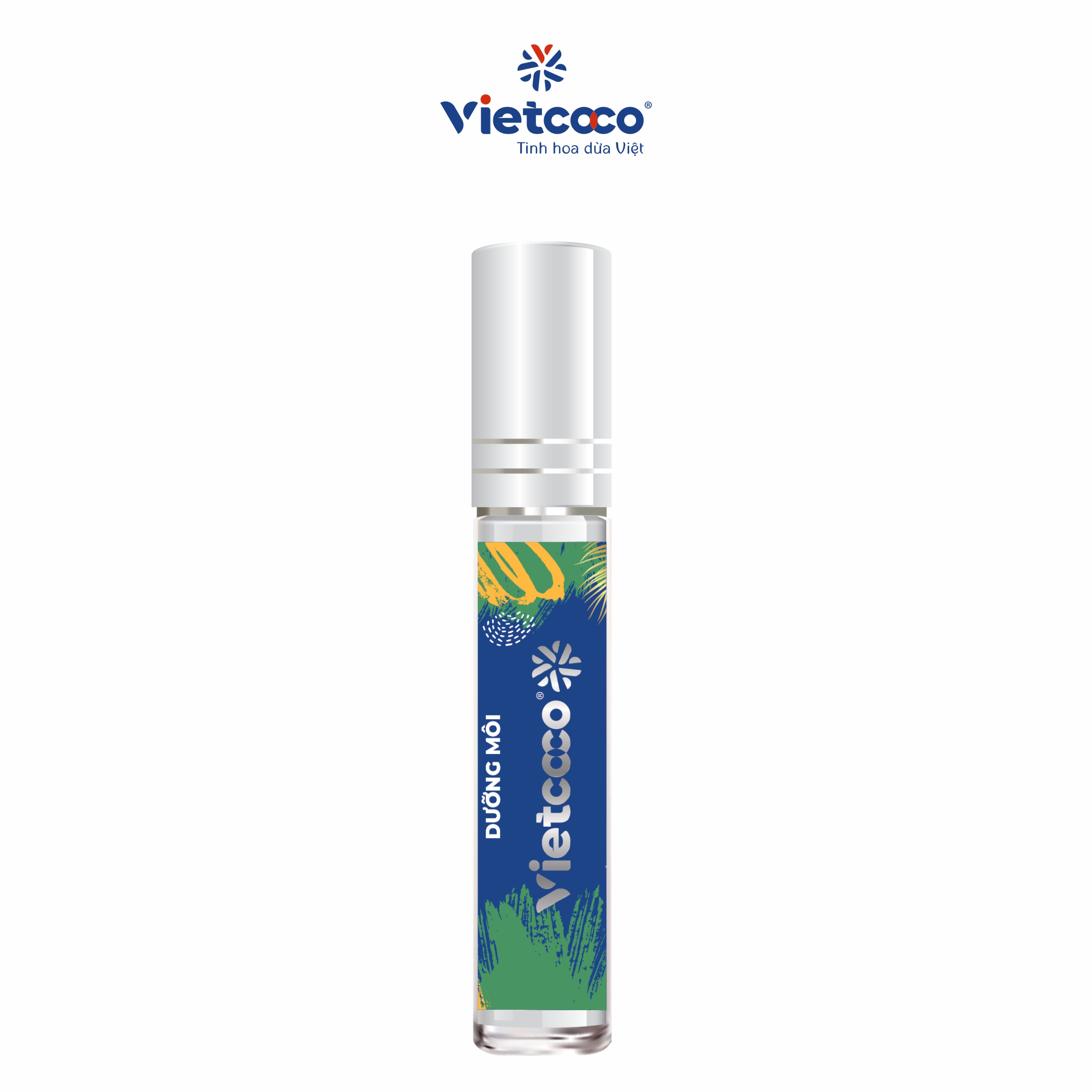 Dầu Dừa Tinh Khiết Vietcoco Dưỡng Môi 2ml