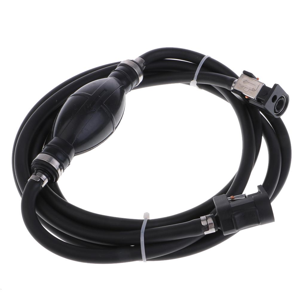 Fuel Line Hose Bulb Kit Outboard Boat Tank Connectors for Yamaha