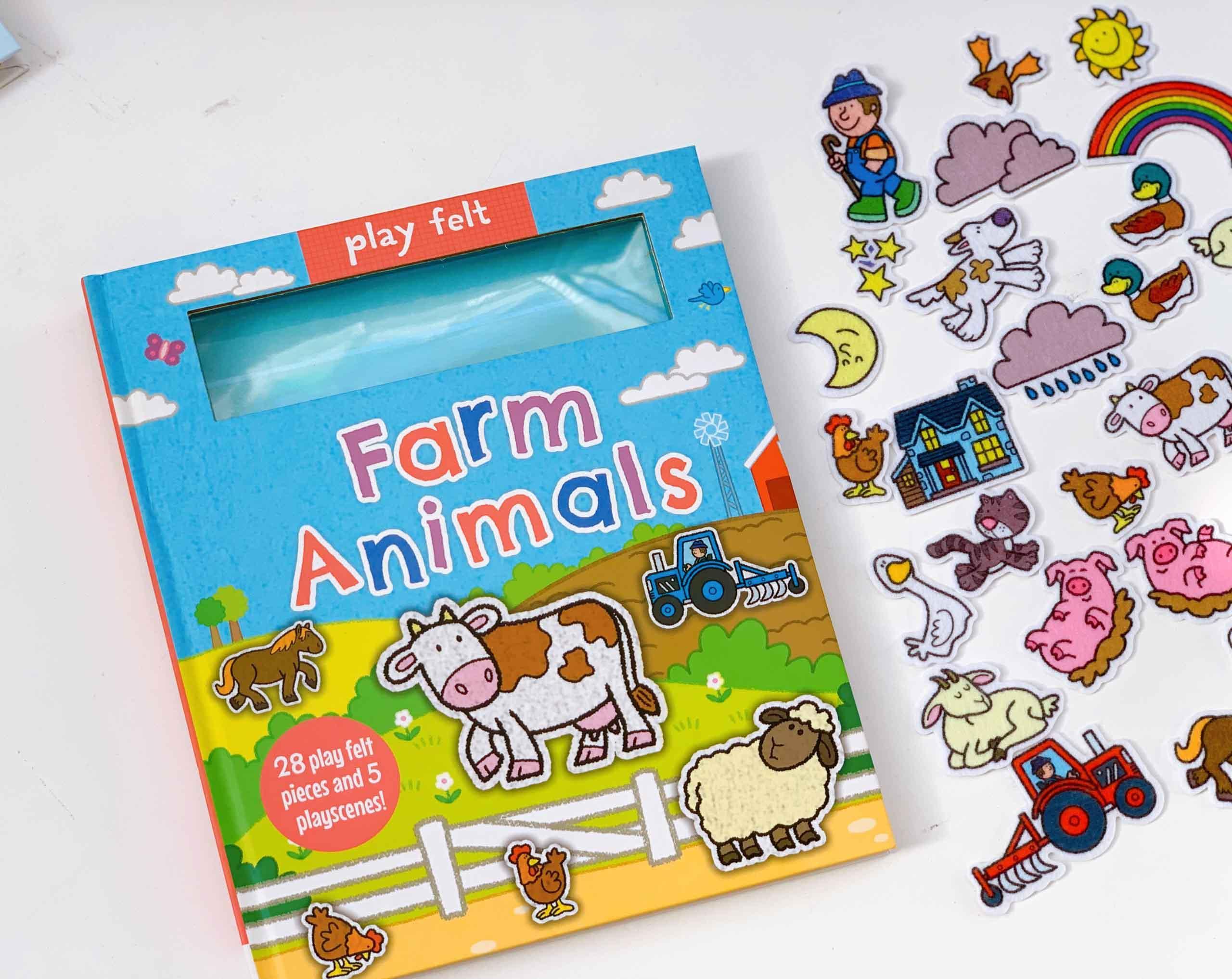 Hình ảnh Play Felt Farm Animals - Activity Book