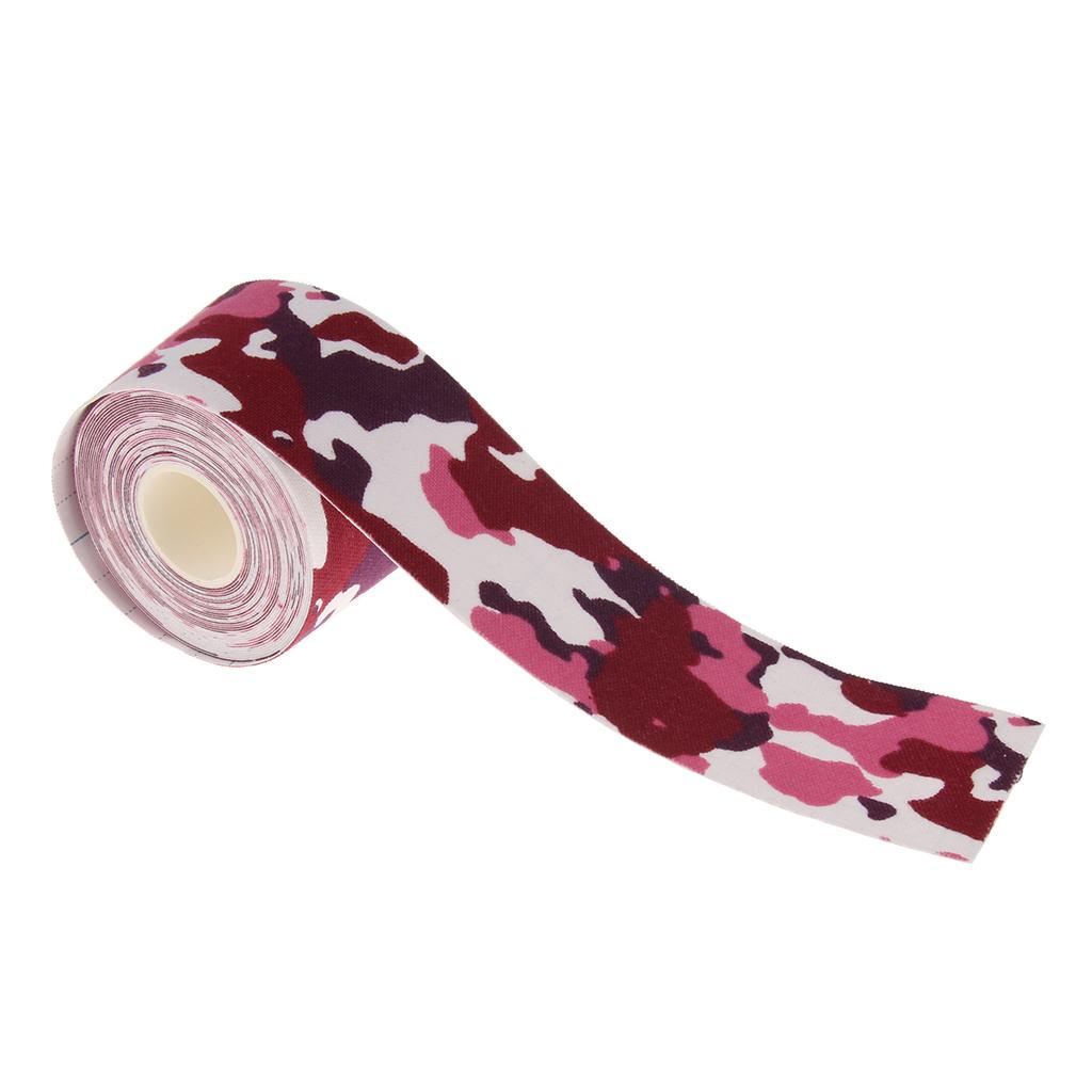 3 Colors Kinesiology Sports Tape Muscles Care Elastic Physio Roll Accessory 5m x 5cm
