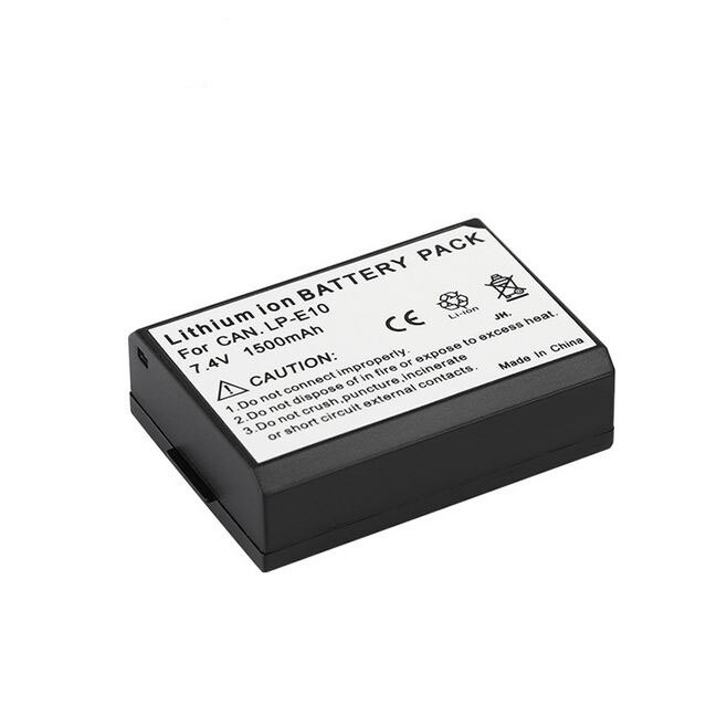 ROGTZ Pin Dành Cho Máy Ảnh Canon Li-ion 7.4V 1500mAh LP-E10 - Hàng Nhập Khẩu