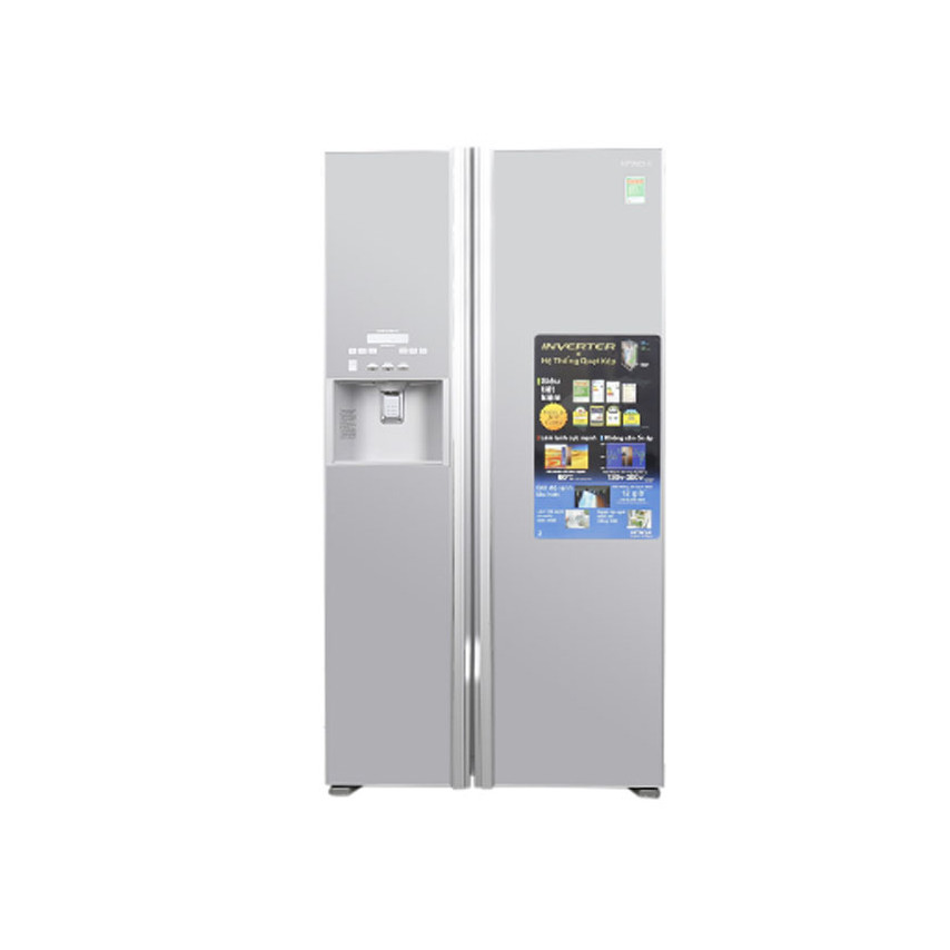 Tủ lạnh Hitachi 605 lít Inverter R-FS800PGV2(GS) -Hàng chính hãng (chỉ giao HCM)