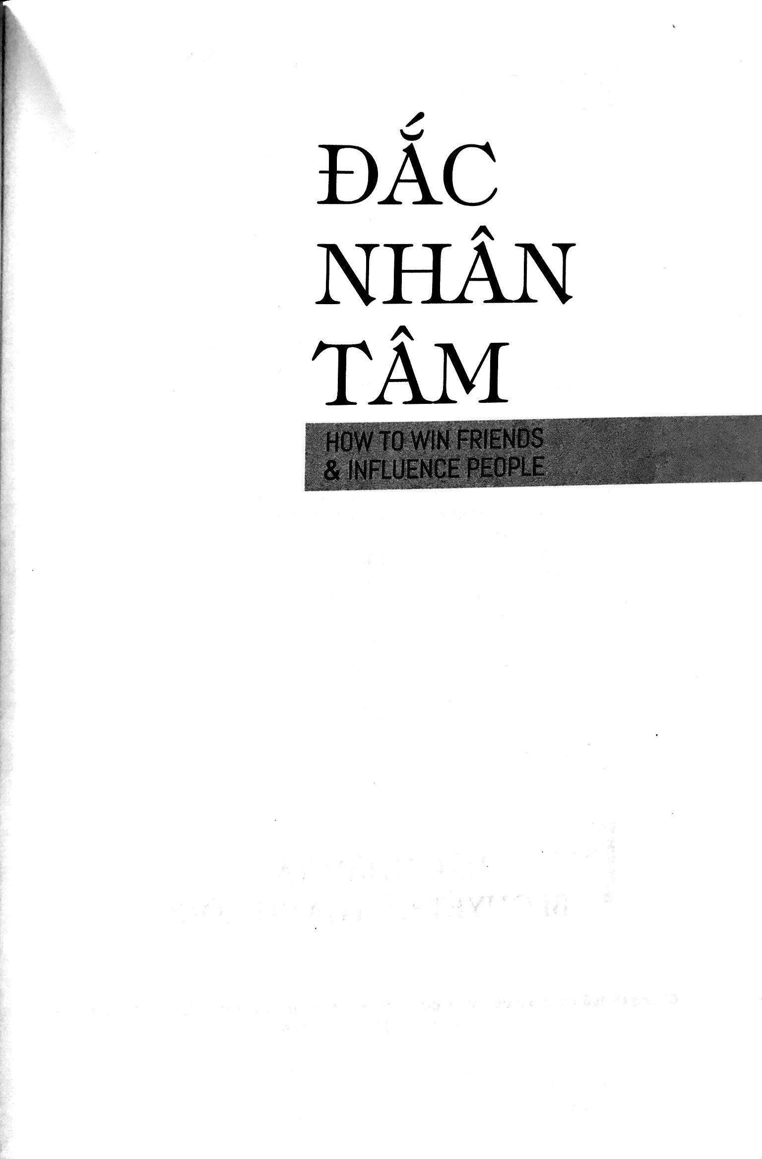 Sách Đắc Nhân Tâm - Bản Dịch Gốc Từ Nguyễn Hiến Lê (Tặng Kèm Audio Book)