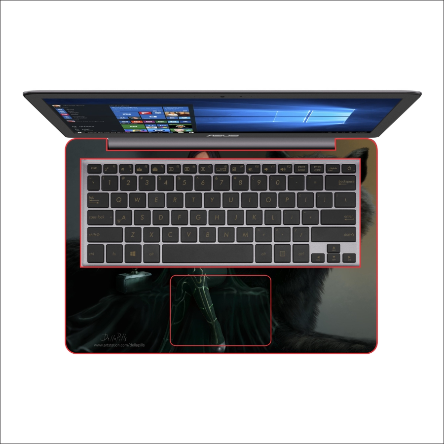 Mẫu Dán Decal Laptop Mẫu Dán Decal Laptop Cinema - DCLTPR 214