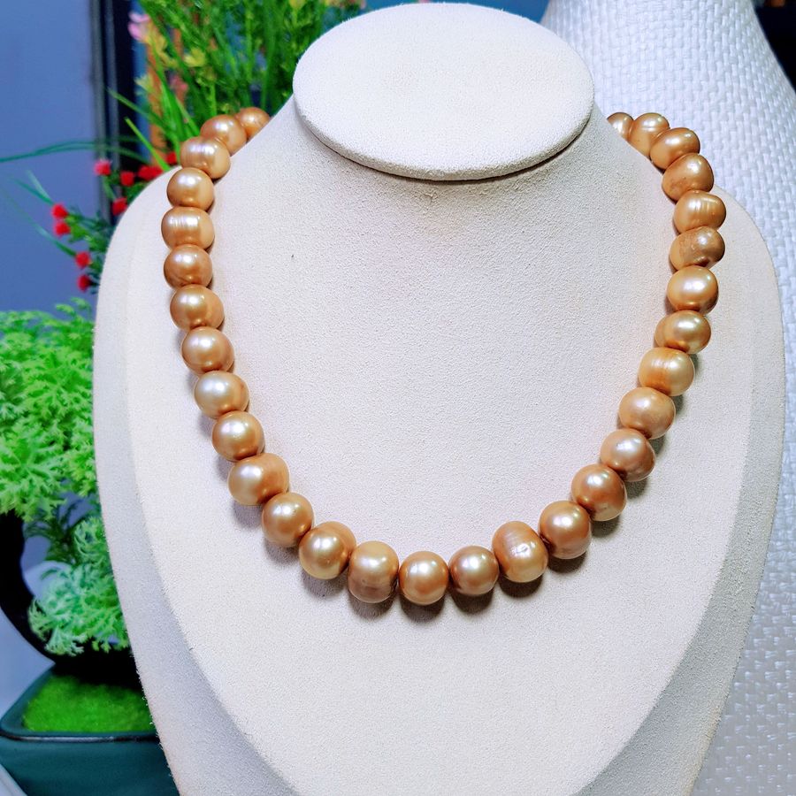 Vòng Cổ Ngọc Trai Nước Ngọt Thiên Nhiên Cao Cấp - Chuỗi Đơn Sang Trọng - Trang Sức Cô Tấm - LENA PEARL - CTJ0312