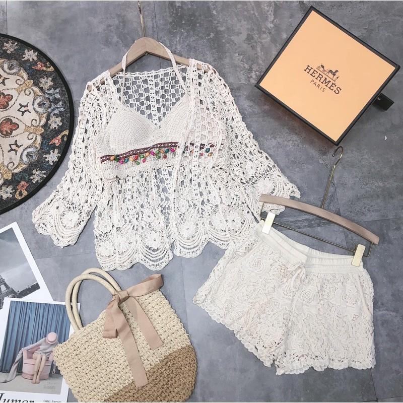 - Set ren đi bikini đi biển siêu hót