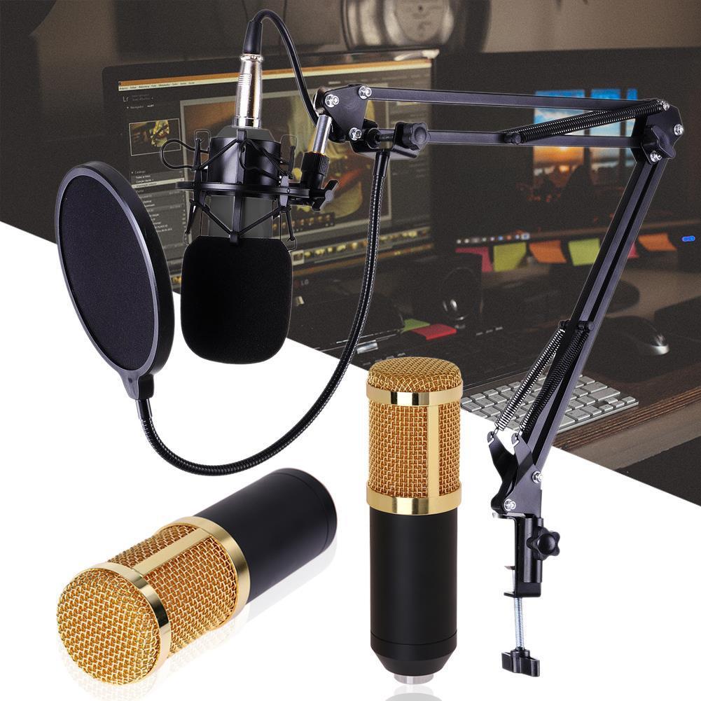 Chân kẹp mic và màng lọc thu âm Microphone NB35