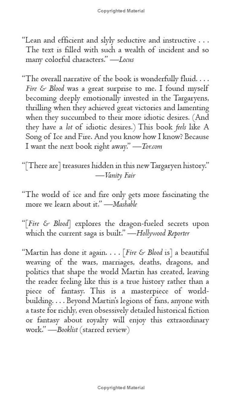 Sách ngoại văn: Fire &amp; Blood - 300 Years Before A Game of Thrones