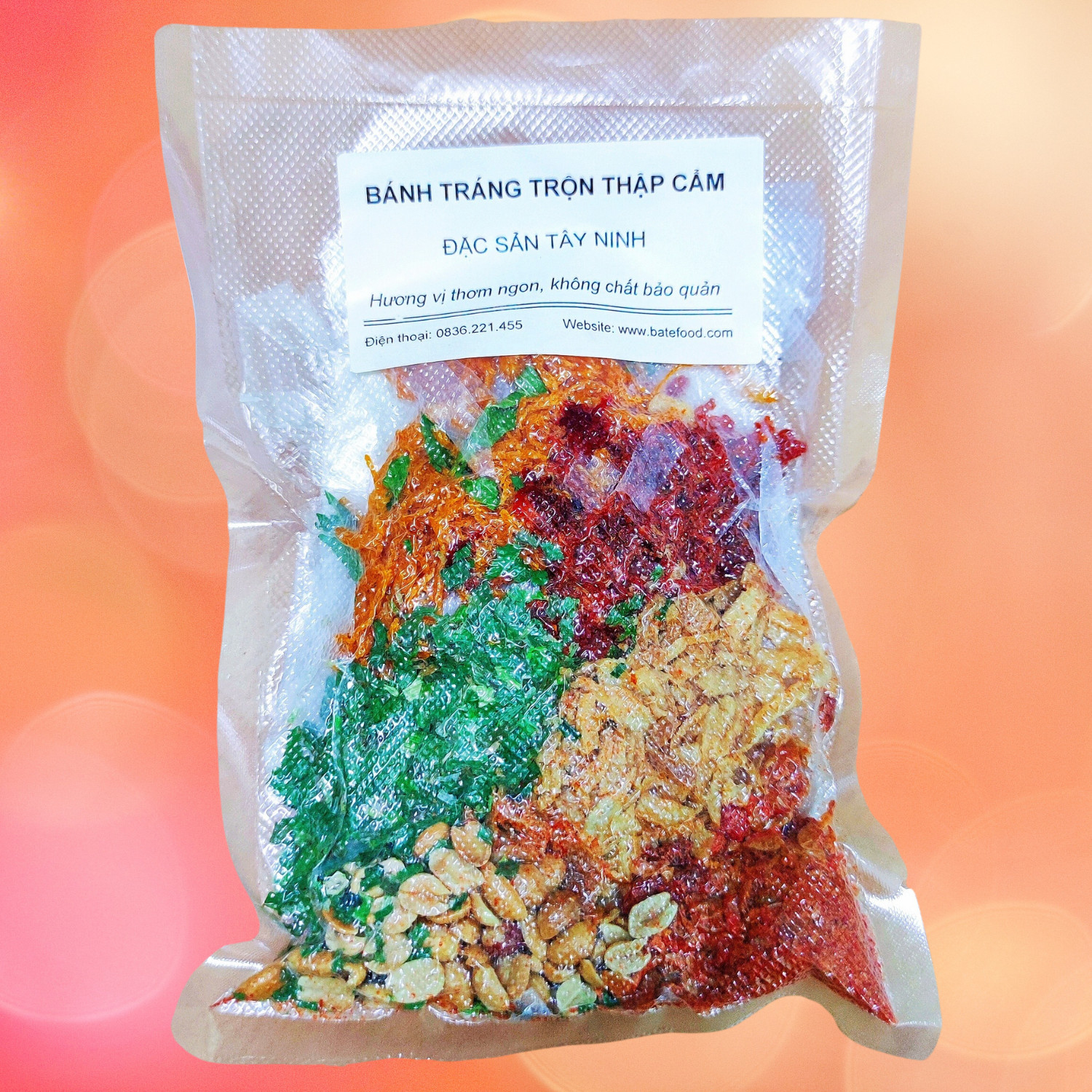 Bánh Tráng Trộn Thập Cẩm Full Topping Khô Bò Khô Gà Cực Ngon, Nước Sốt Thần Thánh, Đã Hút Chân Không