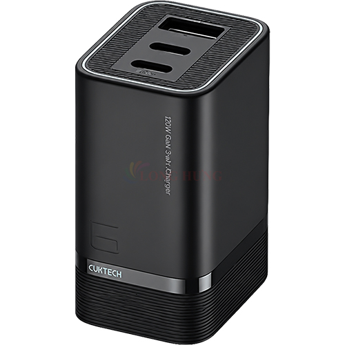 Cốc sạc Cuktech GaN Mini 6 1USB 2Type-C 90W AD653 - Hàng chính hãng