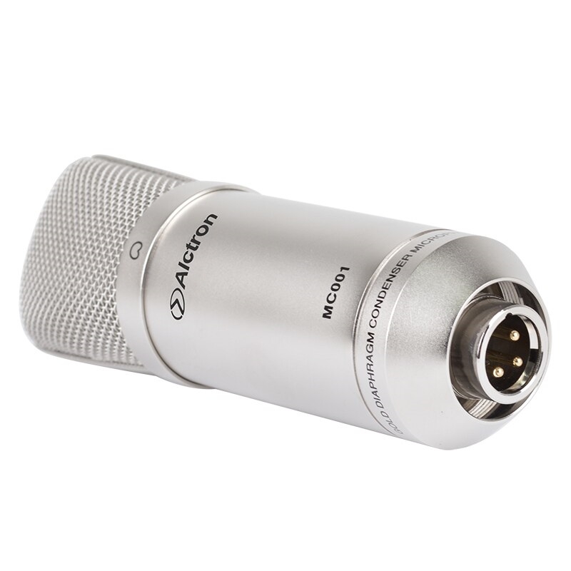 Microphone Thu Âm Condenser Alctron MC001 (Bạc) - Hàng Chính Hãng