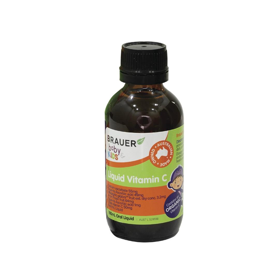 Brauer Vitamin C dạng lỏng 100ML