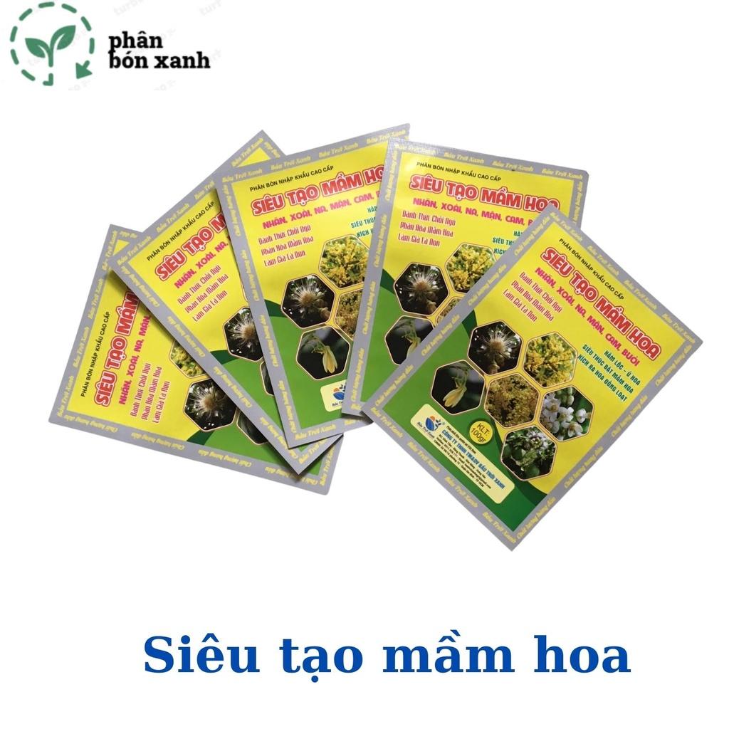 Phân bón MKP tạo mầm hoa, phân hóa mầm hoa,tăng hoa cái,tăng thụ phấn, xử lý ra hoa trái vụ, gói nhỏ tiện dụng
