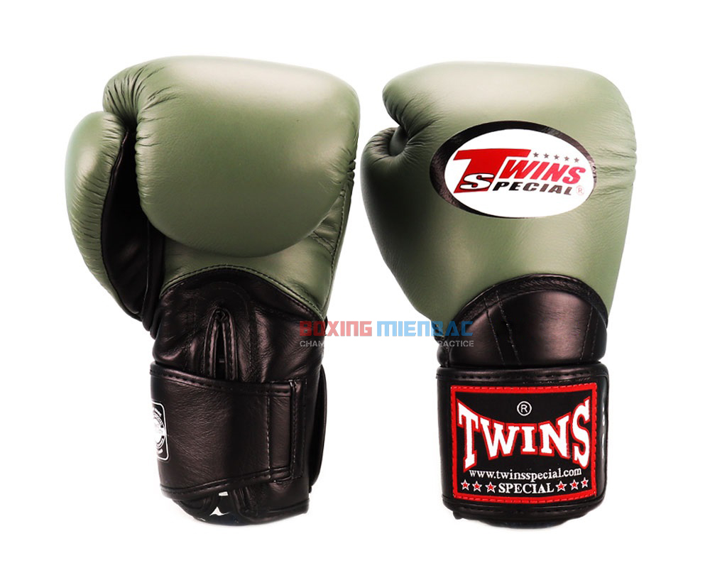 Găng Twins FBGVL11 (Made in ThaiLand) - Boxing/ MuayThai/ Kickboxing Training/ Màu Xanh Đen