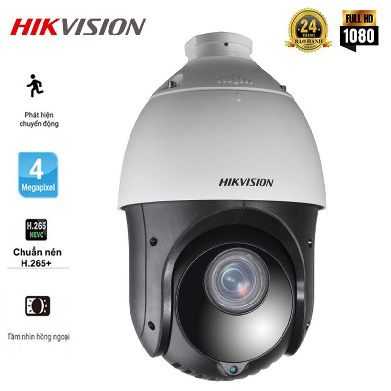 Camera SpeedDome quay 360 độ Hikvision DS-2DE4425IW-DE, DS-2DE4415IW-DE(D) . Siêu nét 2K+, Zoom 25X,Hồng ngoại 100m,3D DNR, True WD - Hàng chính hãng