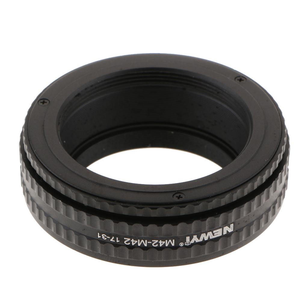 M42 to M42 Mount Adjustable Focusing Helicoid Adapter 17mm 31mm Tubes