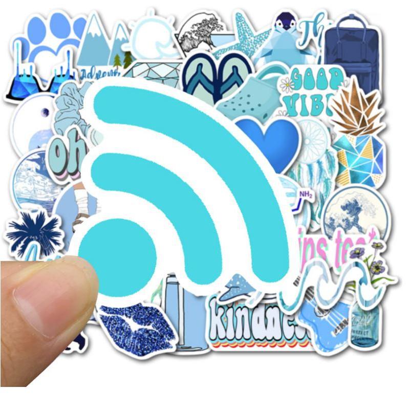 Sticker dán cao cấp CHỦ ĐỀ BIỂN Cực COOL ms#51