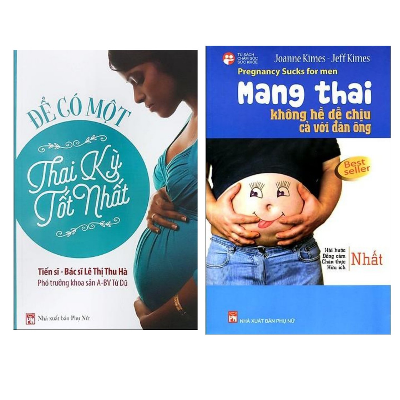 Combo Sách Làm Cha Mẹ: Để Có Một Thai Kỳ Tốt Nhất +  Mang Thai Không Hề Dễ Chịu Cả Với Đàn Ông - (Sách Thu Hút Nhiều Sự Quan Tâm Nhất / Top Sách Bán Chạy Nhất Tháng / Tặng Kèm Bookmark Happylife)