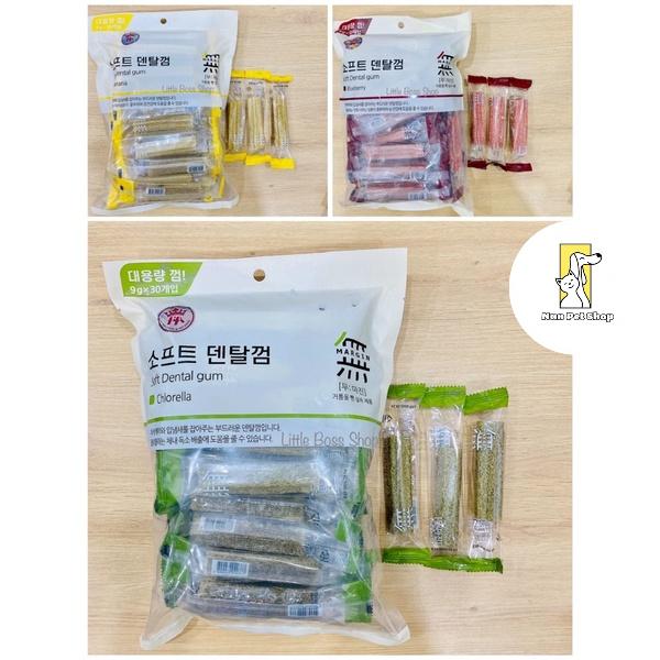 1 Thanh gum sạch răng dental Bowwow cho chó mèo