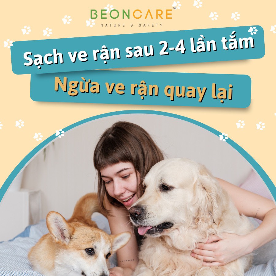 Sữa Tắm Trị Ve Rận Bọ Chét Beocare