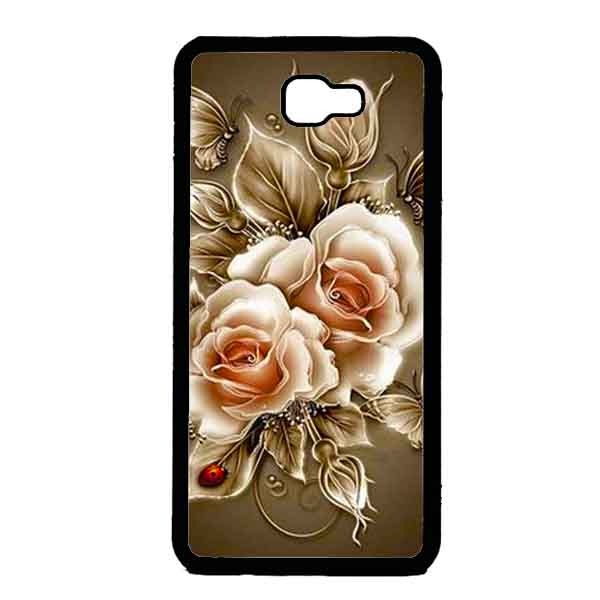 Ốp Lưng in cho Samsung J7 Prime Mẫu Hoa Hồng ̣ - Hàng Chính Hãng