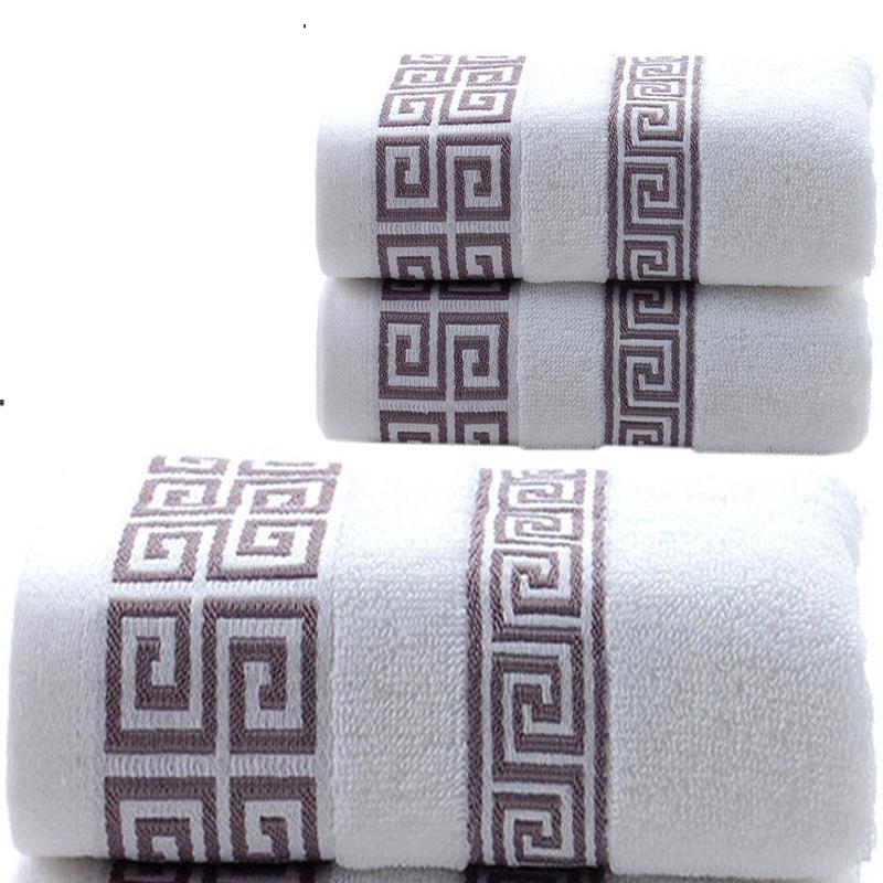 Combo 3 Khăn siêu thấm chất liệu 100 cotton,1 khăn tắm lớn 70x140 + 2 khăn mặt 34x75-0204