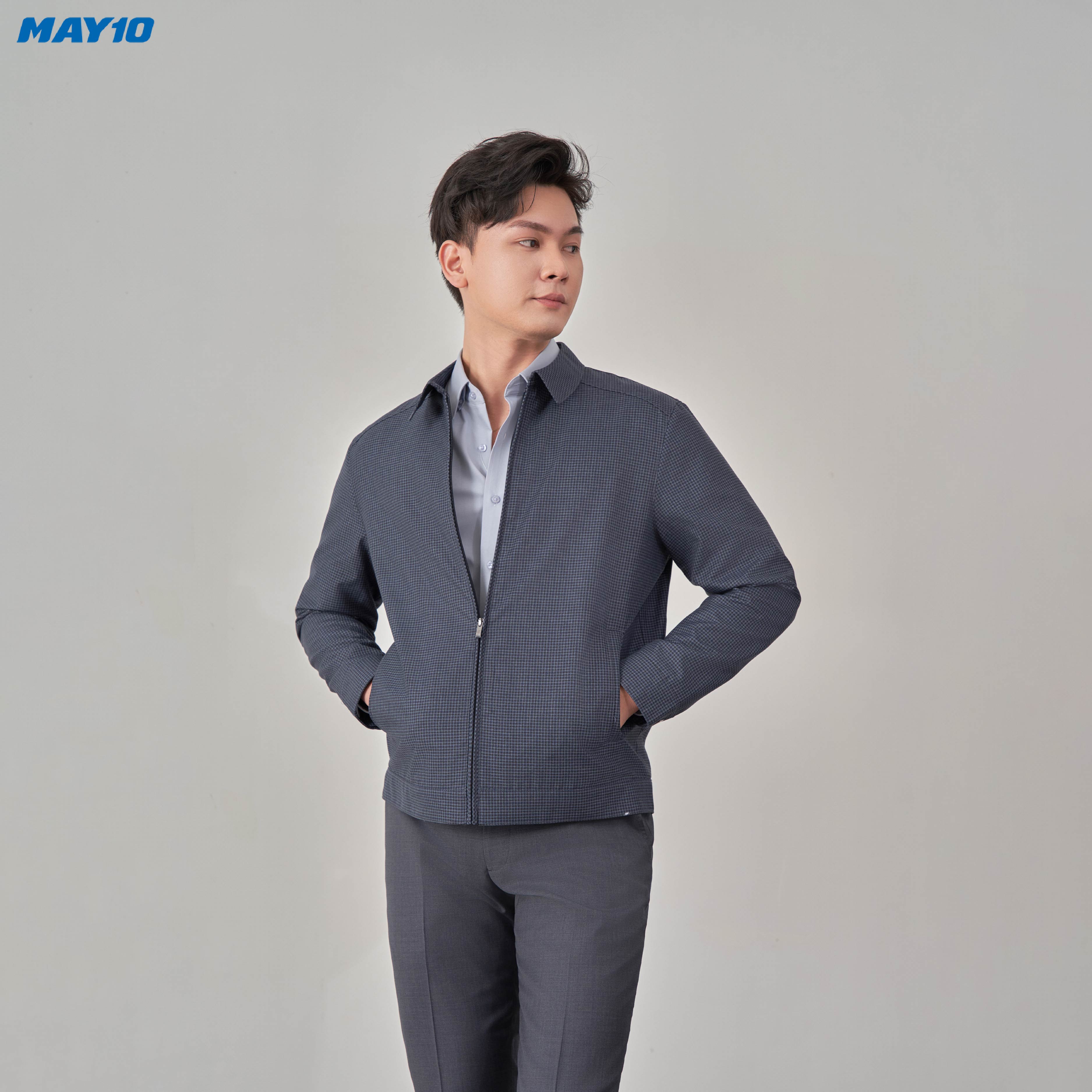 Áo Jacket nam 2 lớp GrusZ MAY 10 mã 030123905GZL1 2KD