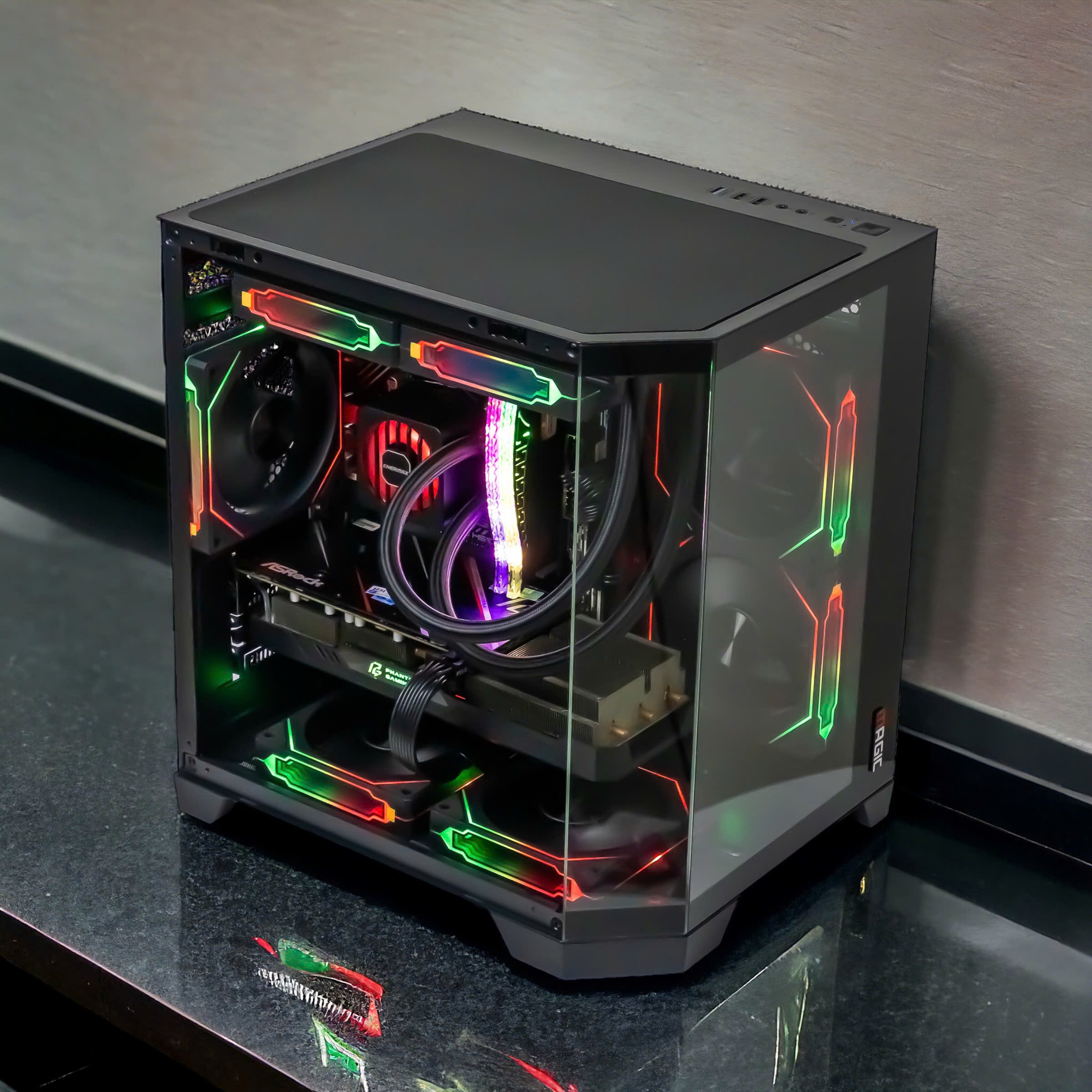 CASE MAGIC CUBI-M(M-ATX) - Hàng chính hãng