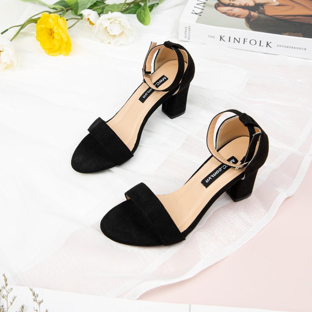 Giày cao gót nữ quai ngang MWC NUCG- 3502