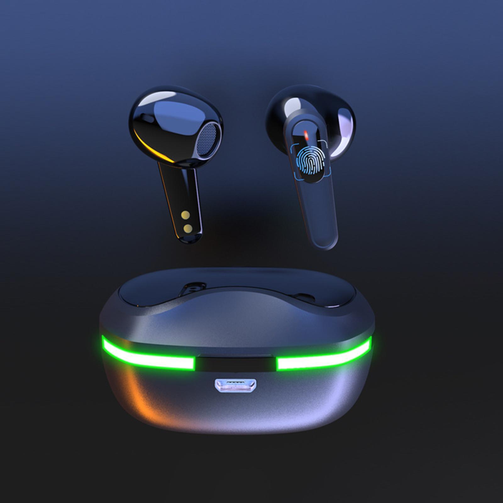 Headphones V5.1 Low Latency Calls Sports for Laptop Working Workout