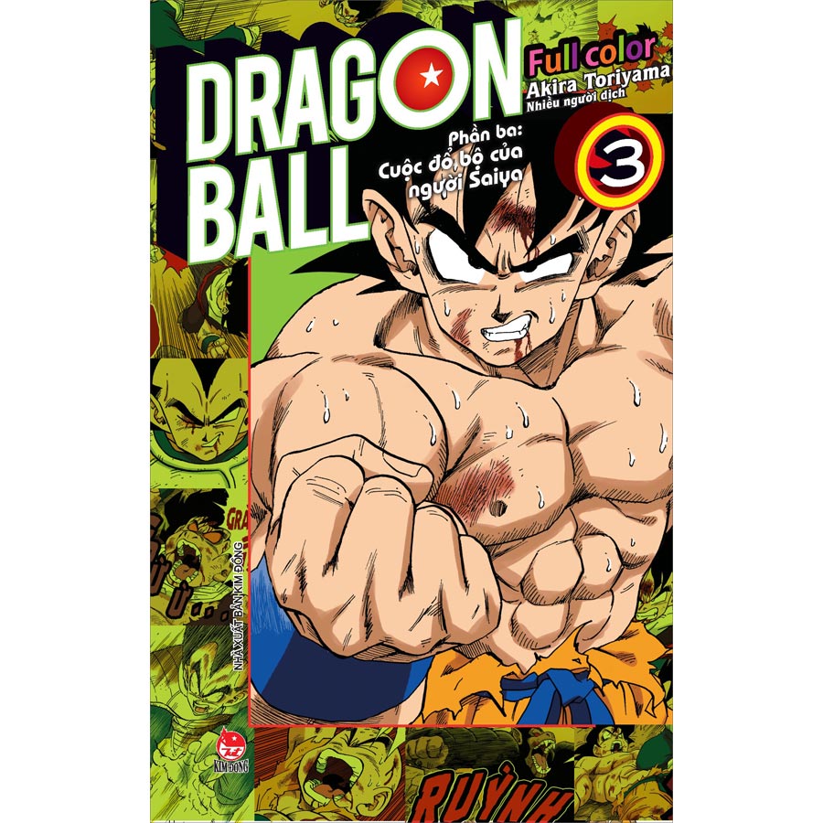 Dragon Ball Full Color - Phần Ba: Cuộc Đổ Bộ Của Người Saiya - Tập 3 (Tặng Kèm Standee PVC)