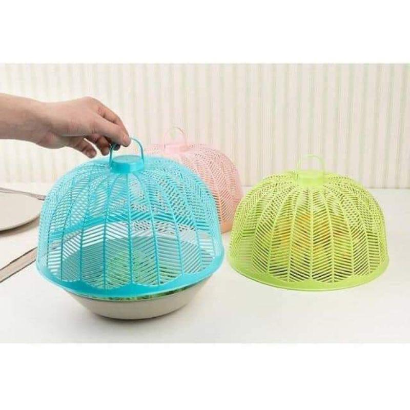 Lồng bàn nhựa mini hình tròn 25cm đa năng