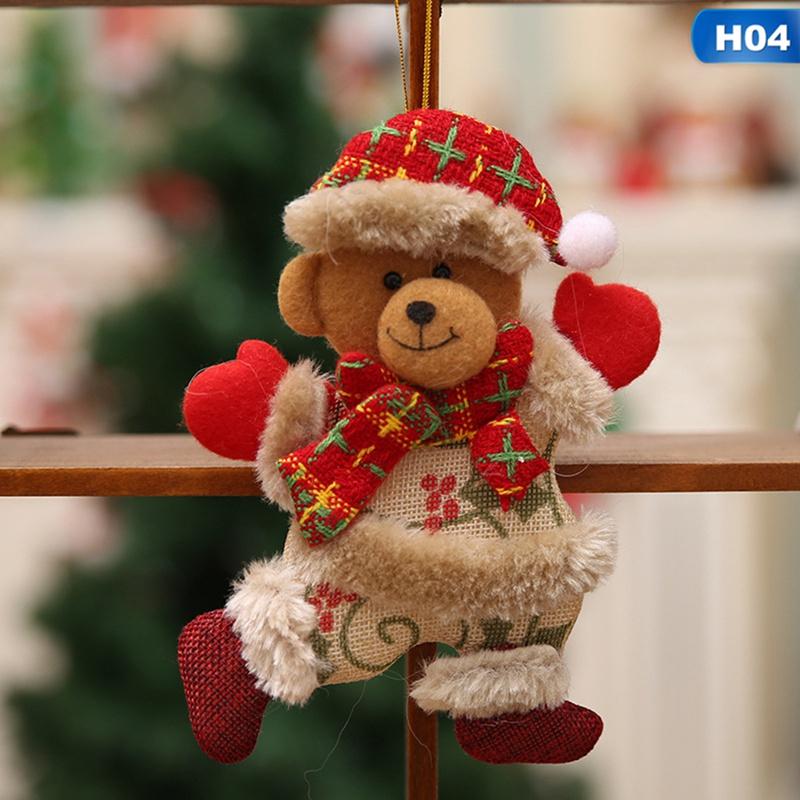 Tmdbyx Ông Già Noel Nhồi Bông Trang Trí Cây Thông Giáng Sinh