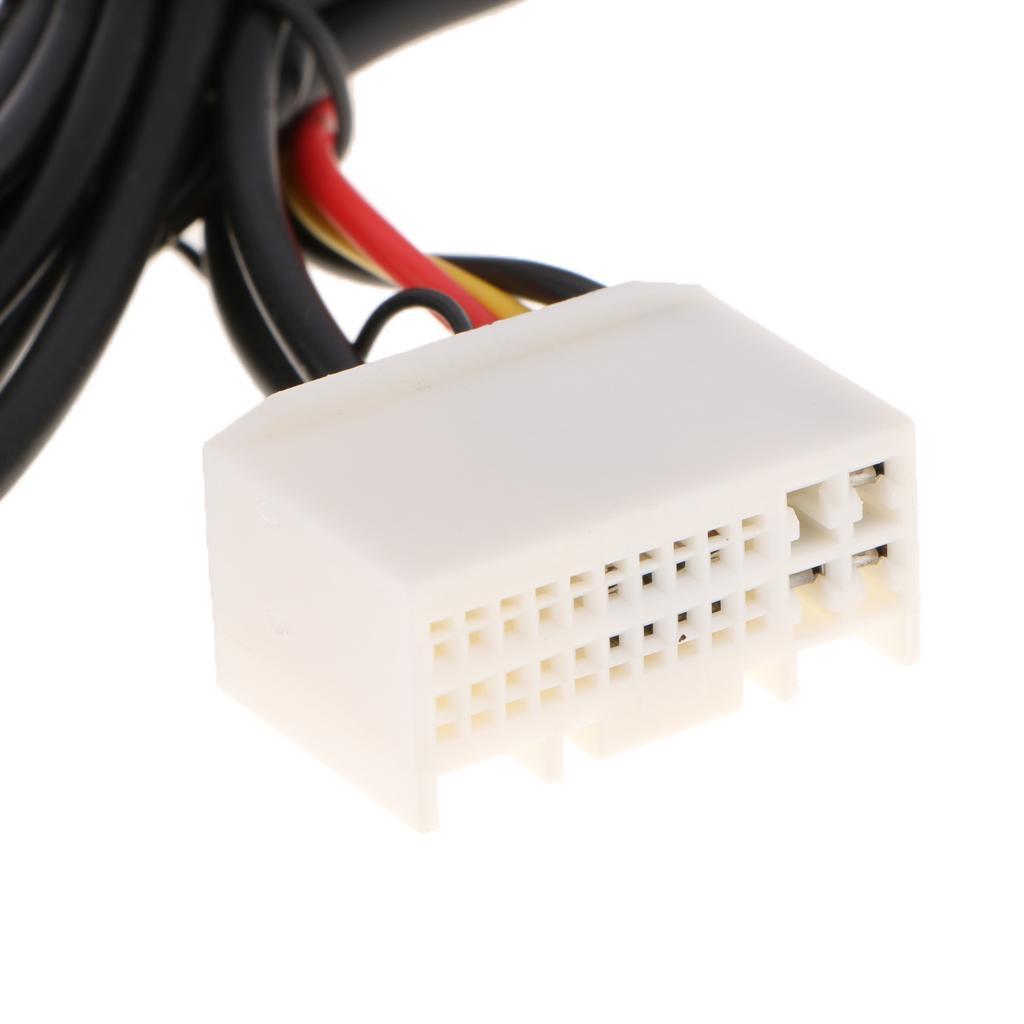 2X Cable Harness Adapter for Audio Adapter for USB Connector for