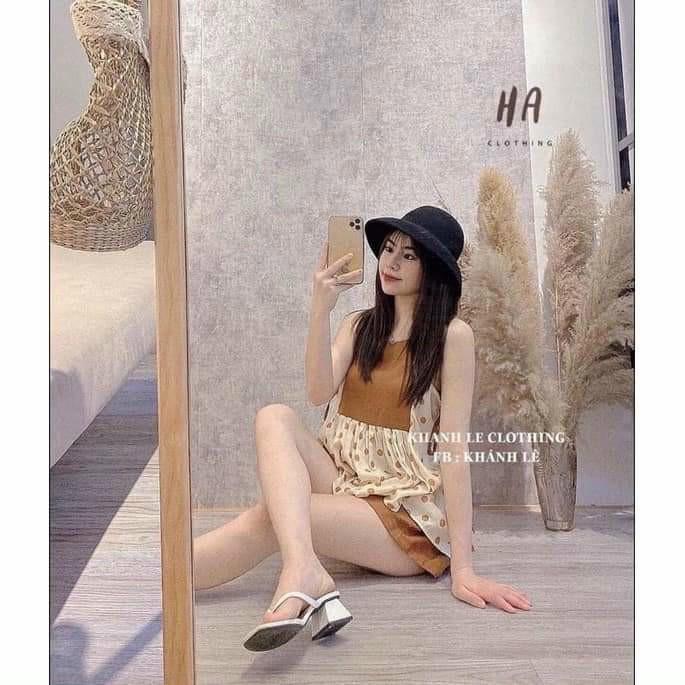 Bộ đồ bầu ngắn tay thời trang thiết kế mặc mùa hè mềm mát M99 - bauxinh