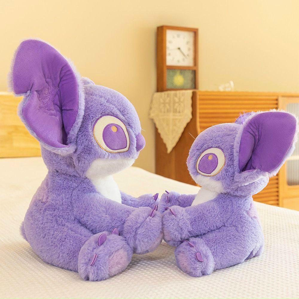 Gấu Nhồi Bông Stitch Màu Tím Mộng Mơ 30cm 40cm 50cm 70cm