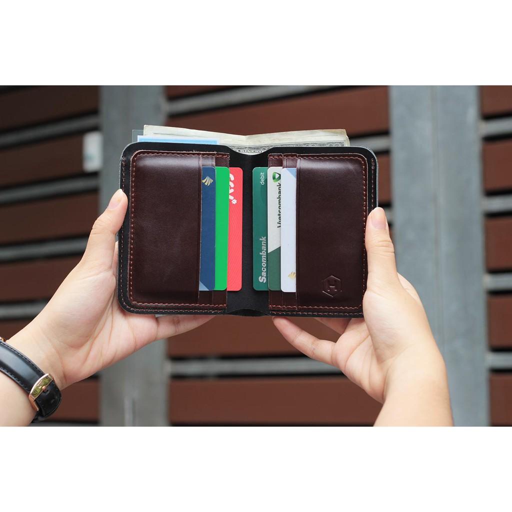 Ví Da Đứng Vertical Handcrafted Wallet HAVIAS