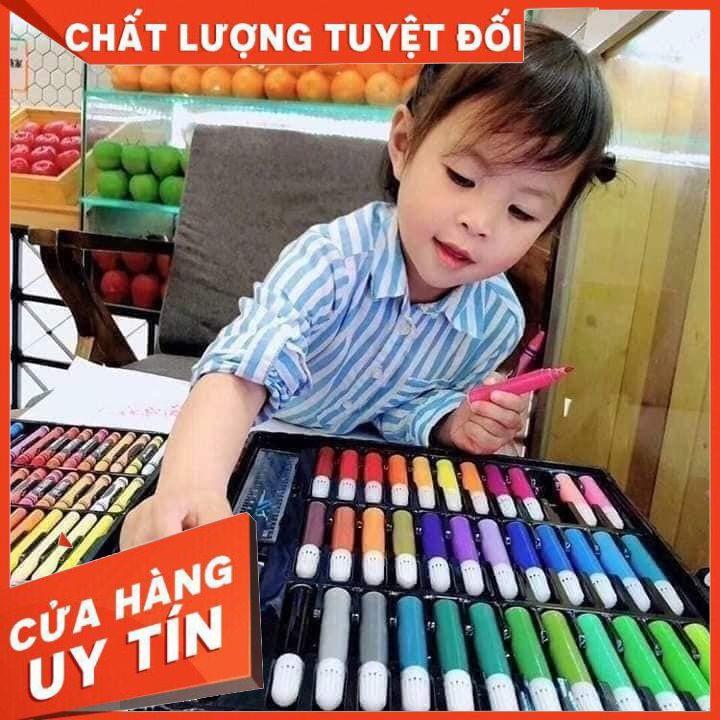 Bộ hộp màu 150 chi tiết cho bé tô vẽ thỏa thích (ảnh thật)