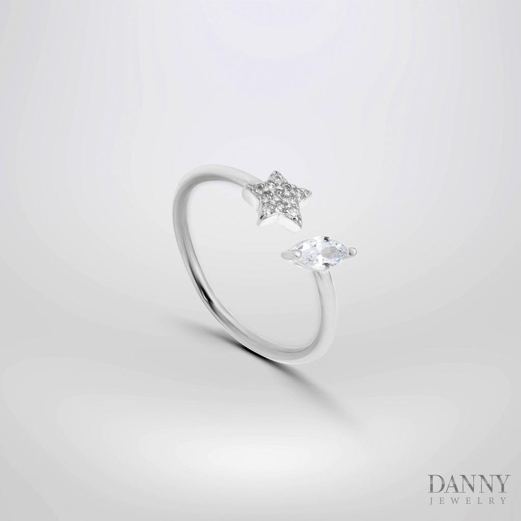 Nhẫn Nữ Danny Jewelry Bạc 925 Xi Rhodium NY15