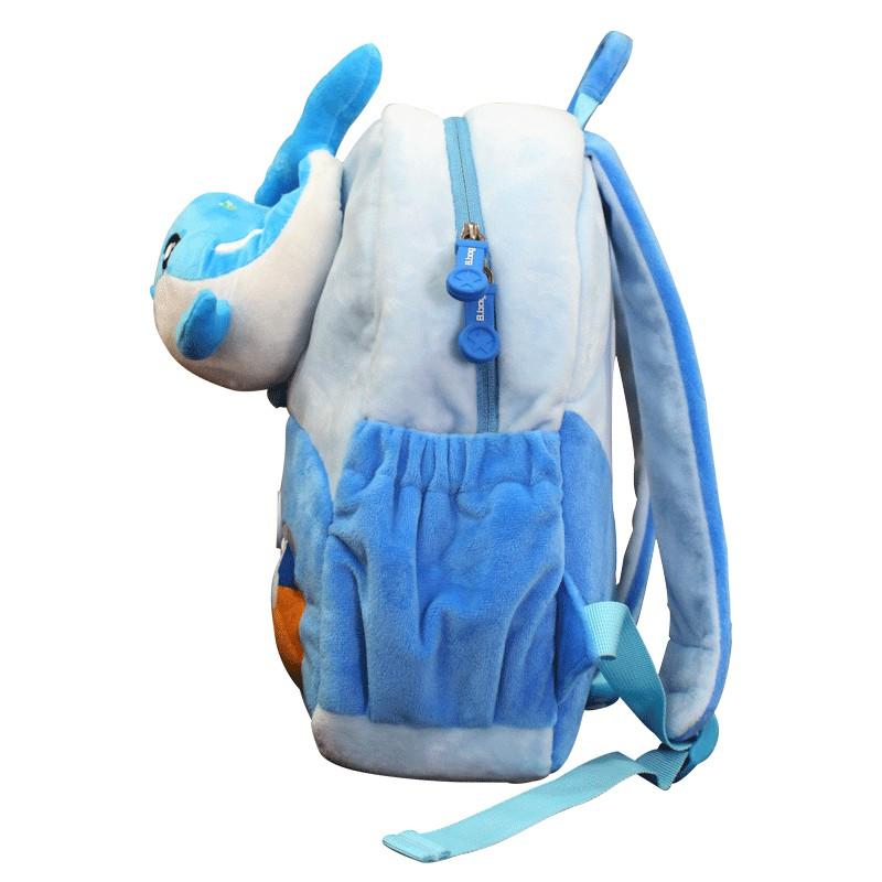 Balo mẫu giáo B.Bag Cushy-Dolphin Xanh dành cho bé 3-5 tuổi,trẻ mẫu giáo,đáng yêu,dễ thương B-12-104