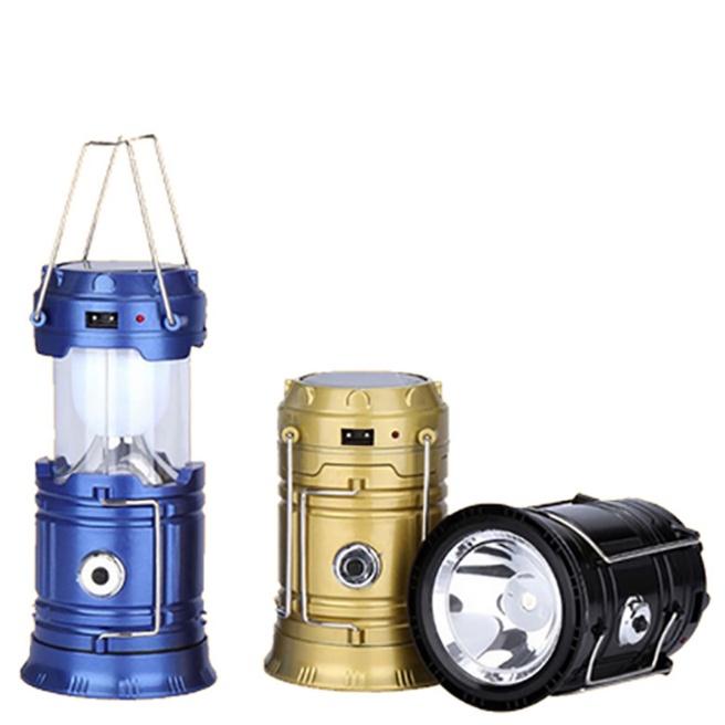 ĐÈN PIN SẠC ĐIỆN 5800 ĐA NĂNG 2 IN 1 RÂT TIỆN DỤNG - đèn pin siêu sáng - đèn pin mini - den pin cam tay - đèn bão - đèn cắm trại dã ngoại