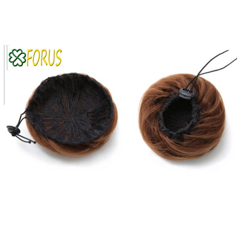 Tóc giả búi tròn củ tỏi B-Z45